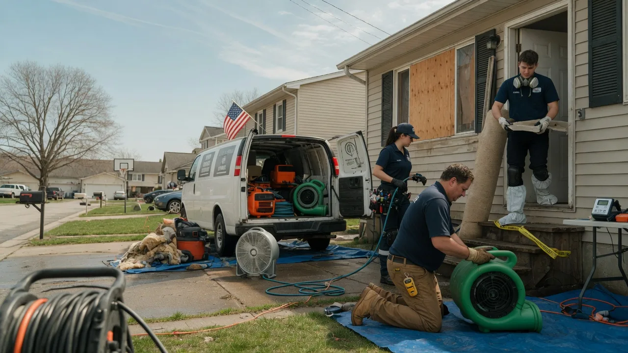 Water Damage Restoration in Blue River, WI near me